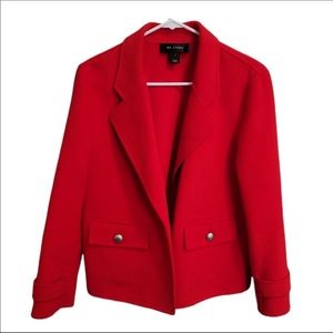 St. John Angora Red Blazer